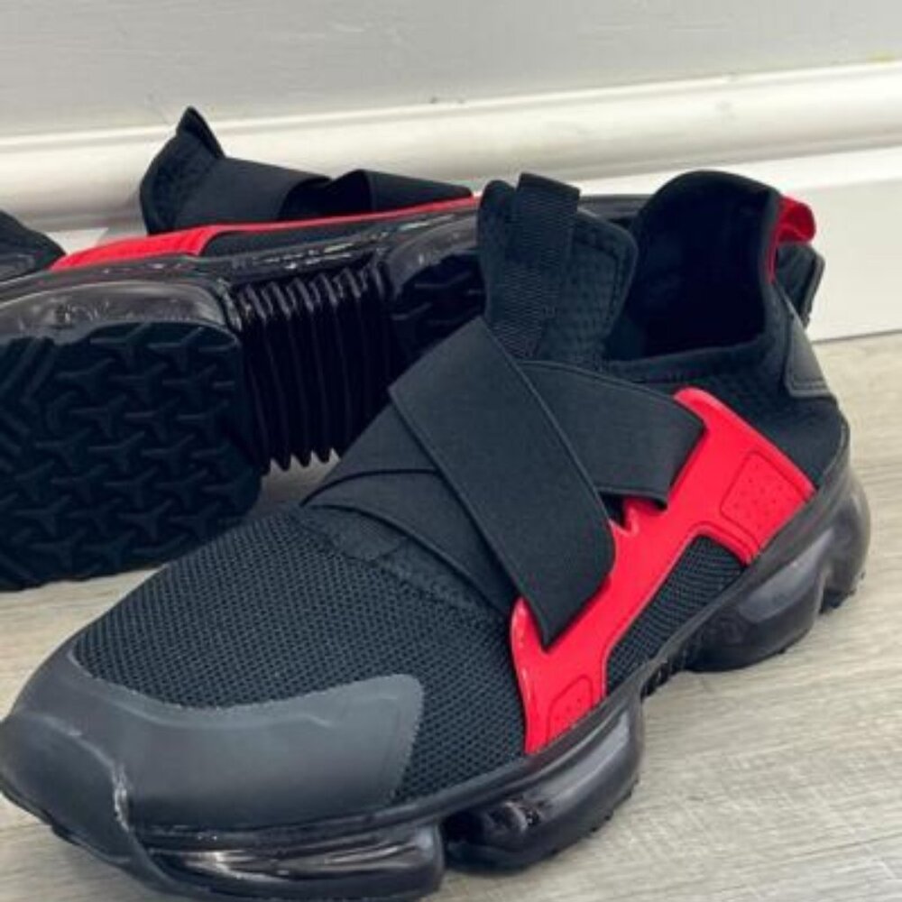 Edition By Forever Link Trendy Sneakers Red Black 8.5 Stream‎ 11 New